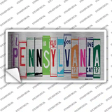Pennsylvania Art Novelty Sticker Decal