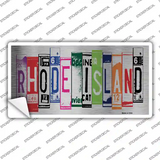 Rhode Island Art Novelty Sticker Decal