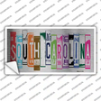 South Carolina Art Novelty Sticker Decal