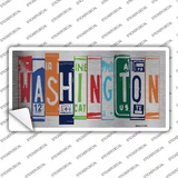 Washington Art Novelty Sticker Decal