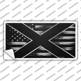 Alabama Carbon Fiber Novelty Sticker Decal
