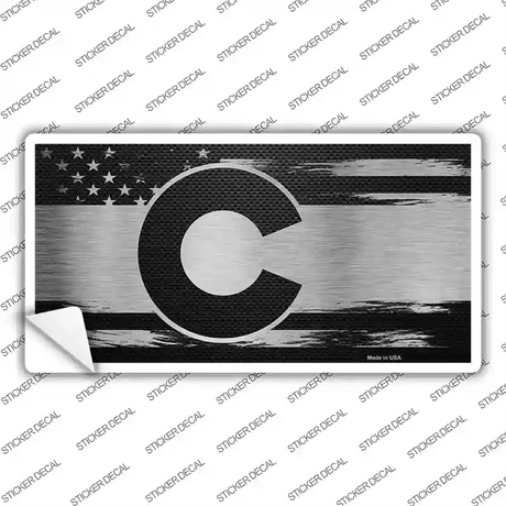 Colorado Carbon Fiber Novelty Sticker Decal