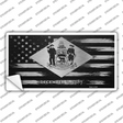 Delaware Carbon Fiber Novelty Sticker Decal