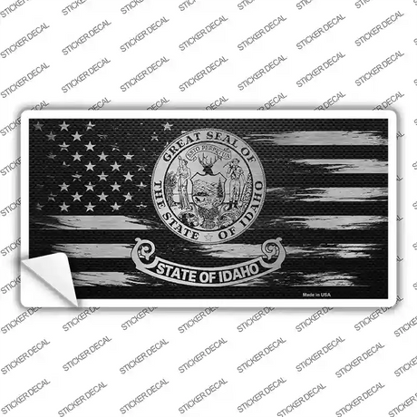 Idaho Carbon Fiber Novelty Sticker Decal