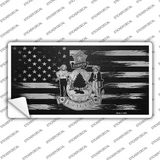Maine Carbon Fiber Novelty Sticker Decal