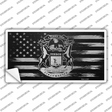 Michigan Carbon Fiber Novelty Sticker Decal