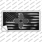 New Mexico Carbon Fiber Novelty Sticker Decal