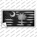 South Carolina Carbon Fiber Novelty Sticker Decal