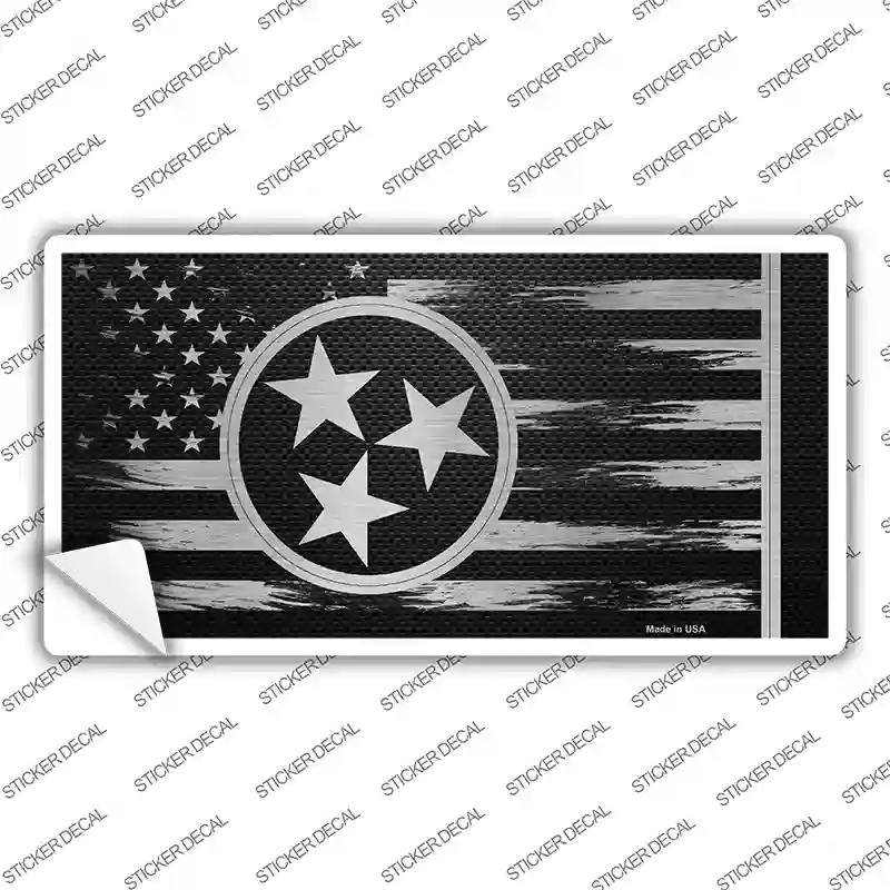 Tennessee Carbon Fiber Novelty Sticker Decal