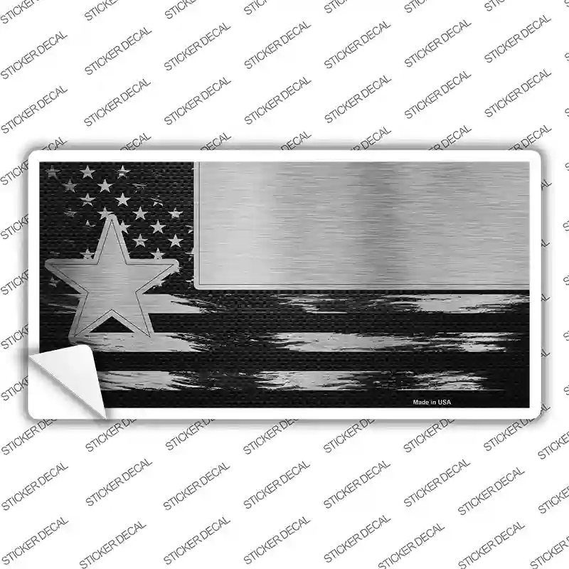 Texas Carbon Fiber Novelty Sticker Decal