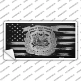 West Virginia Carbon Fiber Novelty Sticker Decal