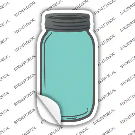 Mint Novelty Mason Jar Sticker Decal