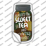 Sweet Tea and County Music Novelty Mason Jar Sticker Decal