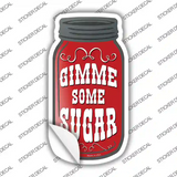 Gimme Sugar Novelty Mason Jar Sticker Decal