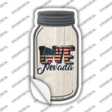 Love Nevada Silhouette Novelty Mason Jar Sticker Decal
