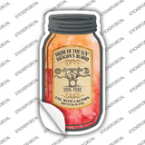 Dragons Blood Novelty Mason Jar Sticker Decal