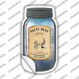 Skull Dust Novelty Mason Jar Sticker Decal