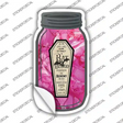 Bat Blood Novelty Mason Jar Sticker Decal