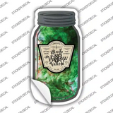 Black Widow Venom Novelty Mason Jar Sticker Decal