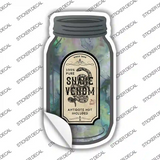 Pure Snake Venom Novelty Mason Jar Sticker Decal