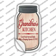 Grandmas Kitchen Love Novelty Mason Jar Sticker Decal
