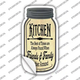 Best Of Times Kitchen Novelty Mason Jar Sticker Decal