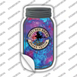Snake Venom Purple Blue Novelty Mason Jar Sticker Decal
