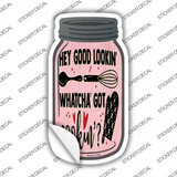Good Lookin Cookin Novelty Mason Jar Sticker Decal