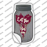 Let The Beet Drop Novelty Mason Jar Sticker Decal