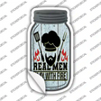 Real Men Play With Fire Novelty Mason Jar Sticker Decal