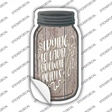 Earn Brownie Points Novelty Mason Jar Sticker Decal
