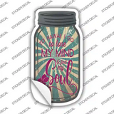 To Hawaii I Go Novelty Mason Jar Sticker Decal