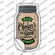 Bad Choices Good Stories Novelty Mason Jar Sticker Decal