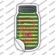 Who Let Me Adult Corrugated Novelty Mason Jar Sticker Decal