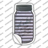 Get Naked Half Bath Corrugated Novelty Mason Jar Sticker Decal