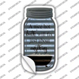 Hot Bath Fix Corrugated Novelty Mason Jar Sticker Decal