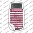 Choose Love Kindness Joy Corrugated Novelty Mason Jar Sticker Decal