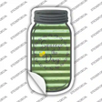Squeeze The Day Corrugated Novelty Mason Jar Sticker Decal