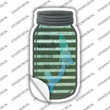 Mermaids Wash Tails Corrugated Novelty Mason Jar Sticker Decal