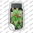 Smoke Weed Everyday Bud Novelty Mason Jar Sticker Decal