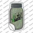 Wake and Bake Novelty Mason Jar Sticker Decal
