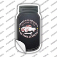 Dads Garage No Tool Lending Novelty Mason Jar Sticker Decal