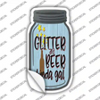 Glitter and Beer Kinda Gal Novelty Mason Jar Sticker Decal