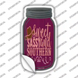 Sweet Sassy and Southern Novelty Mason Jar Sticker Decal