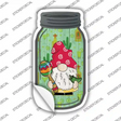 Gnome With Maracca Novelty Mason Jar Sticker Decal
