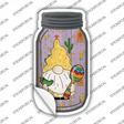 Gnome With Jalapeno Novelty Mason Jar Sticker Decal