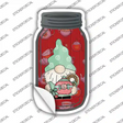 Gnome With Teapot Novelty Mason Jar Sticker Decal