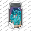 Wish Upon A Starfish Novelty Mason Jar Sticker Decal
