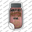 Best Farter Father Novelty Mason Jar Sticker Decal
