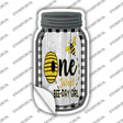 Bee Day Girl Novelty Mason Jar Sticker Decal